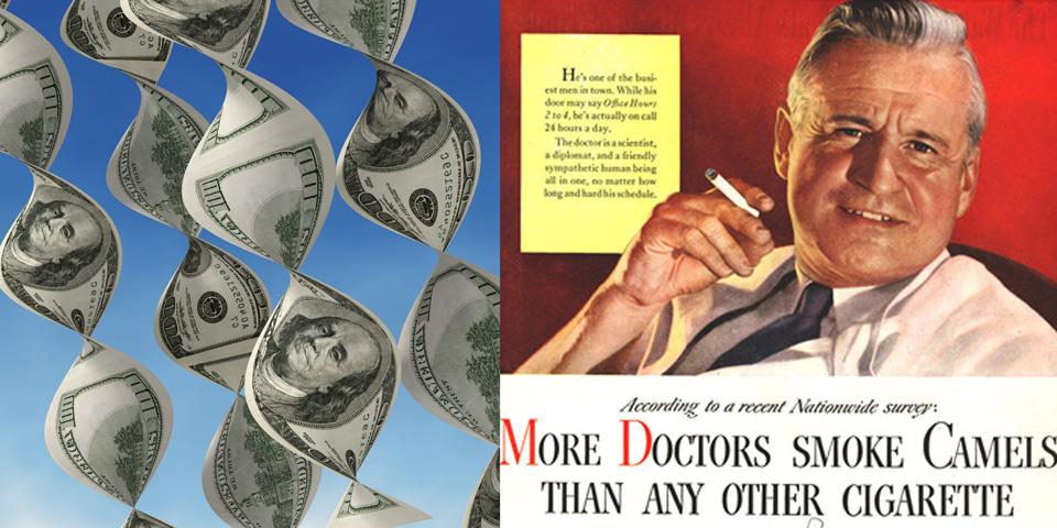 Smoking doctors and DNA money