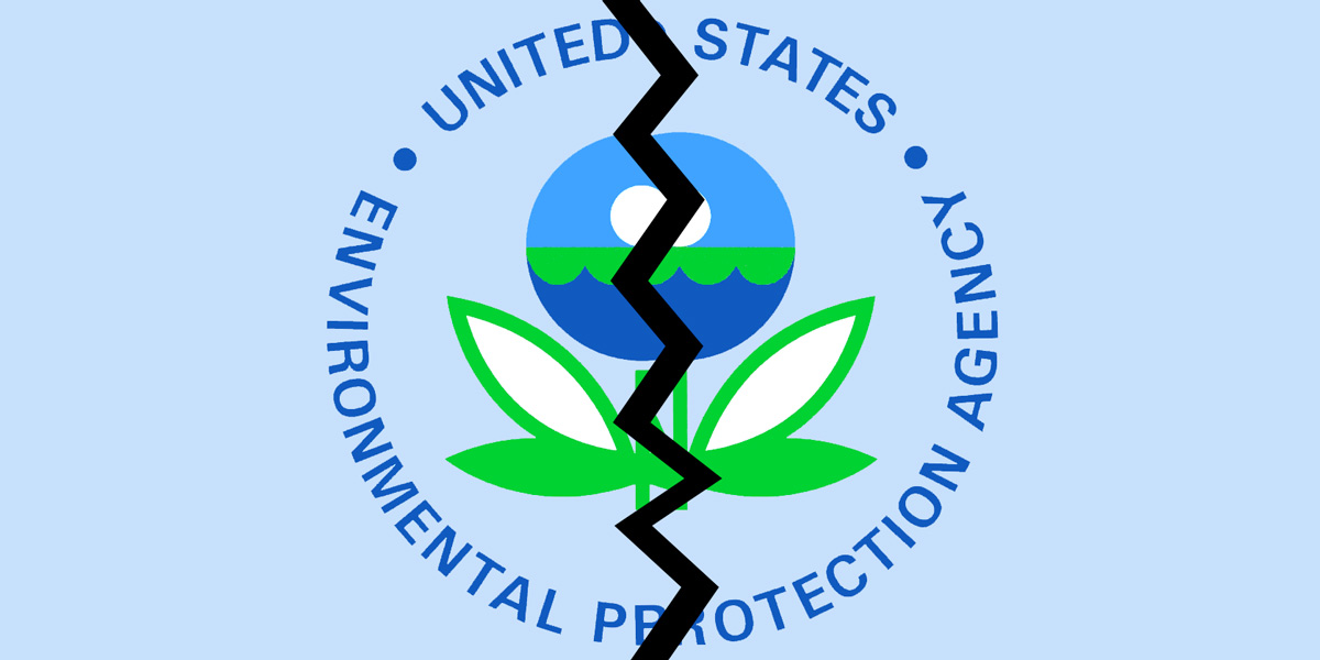 Split in US Environmental Protection Agency