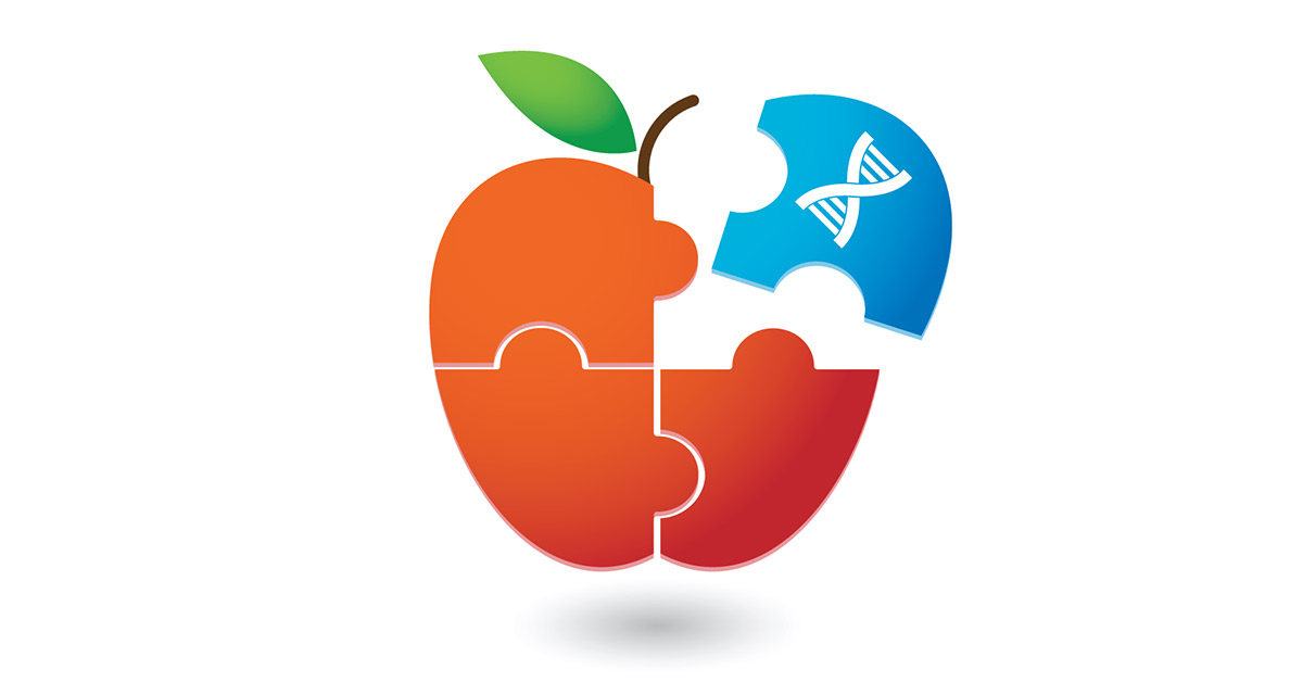 Apple gene puzzle