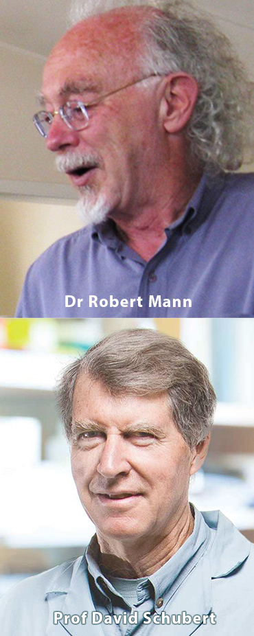 Dr Robert Mann and Prof David Schubert