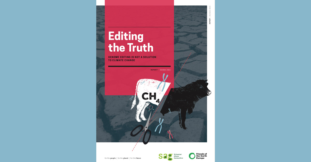 Editing the truth - genome editing is not the solution to climate change