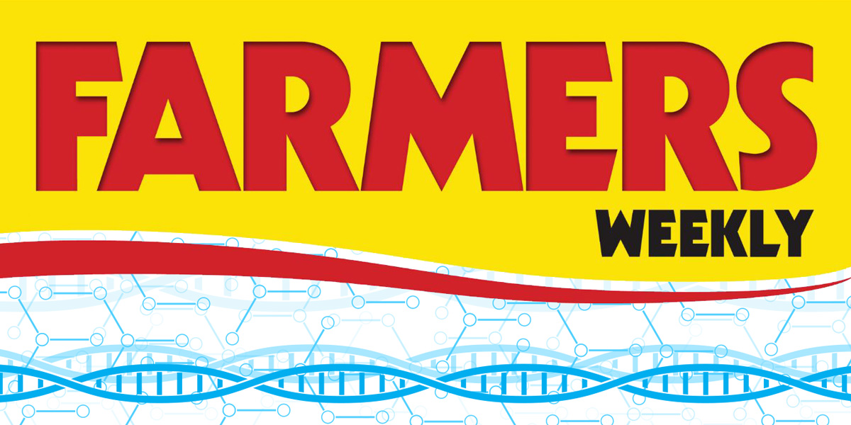 Farmers Weekly logo and DNA strand