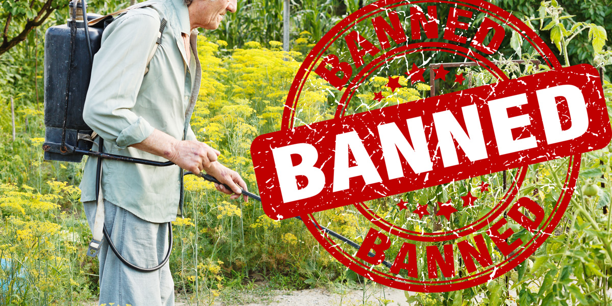 glyphosate herbicide spraying banned