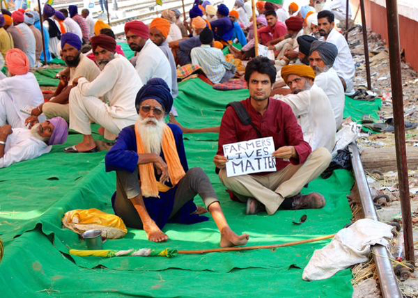 Farmers Lives Matter protest