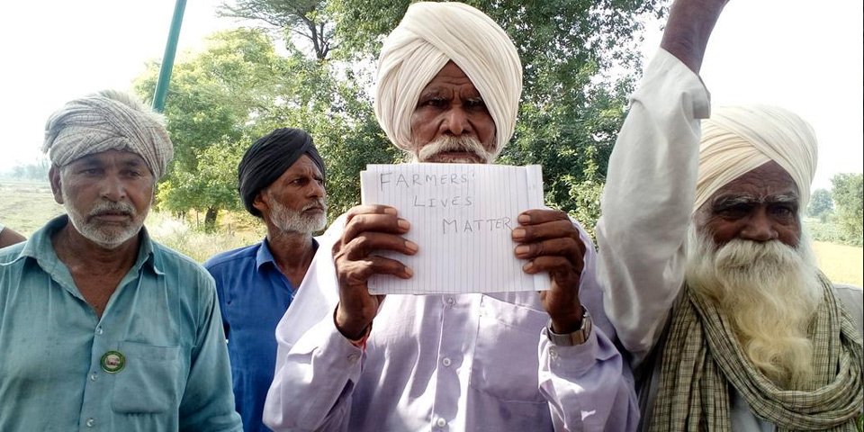 Farmers Lives Matter protest