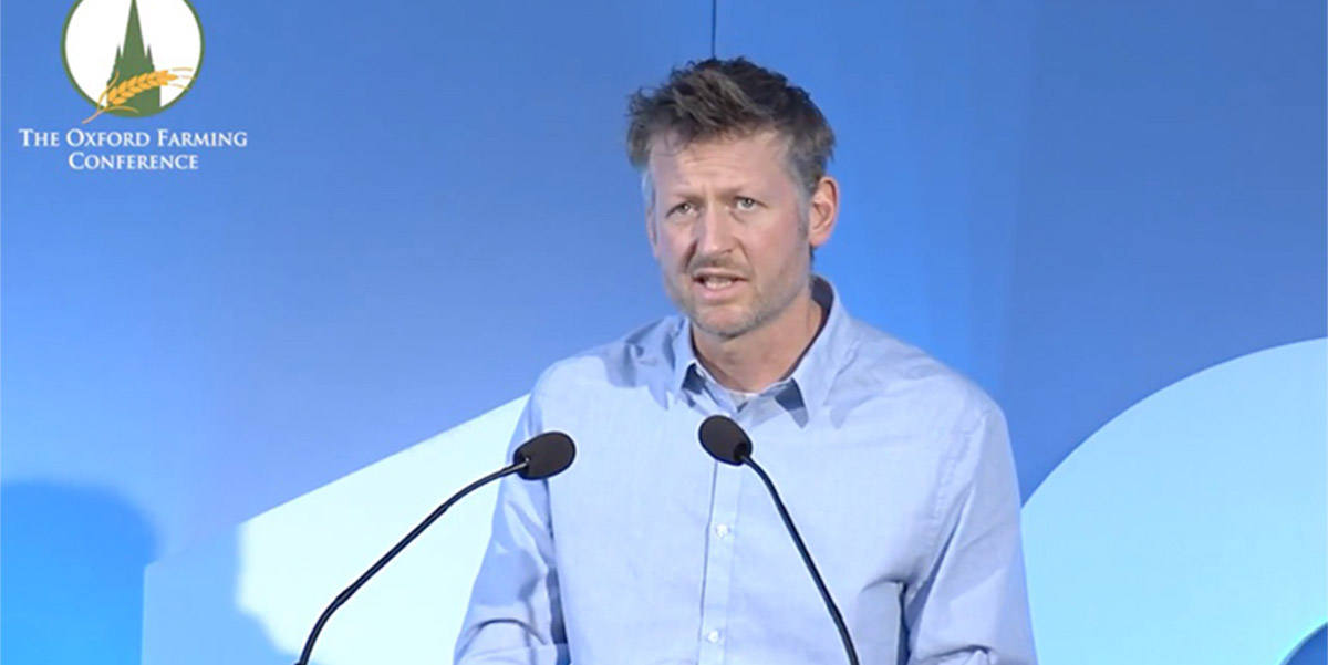 Mark Lynas  in Oxford Farming conference
