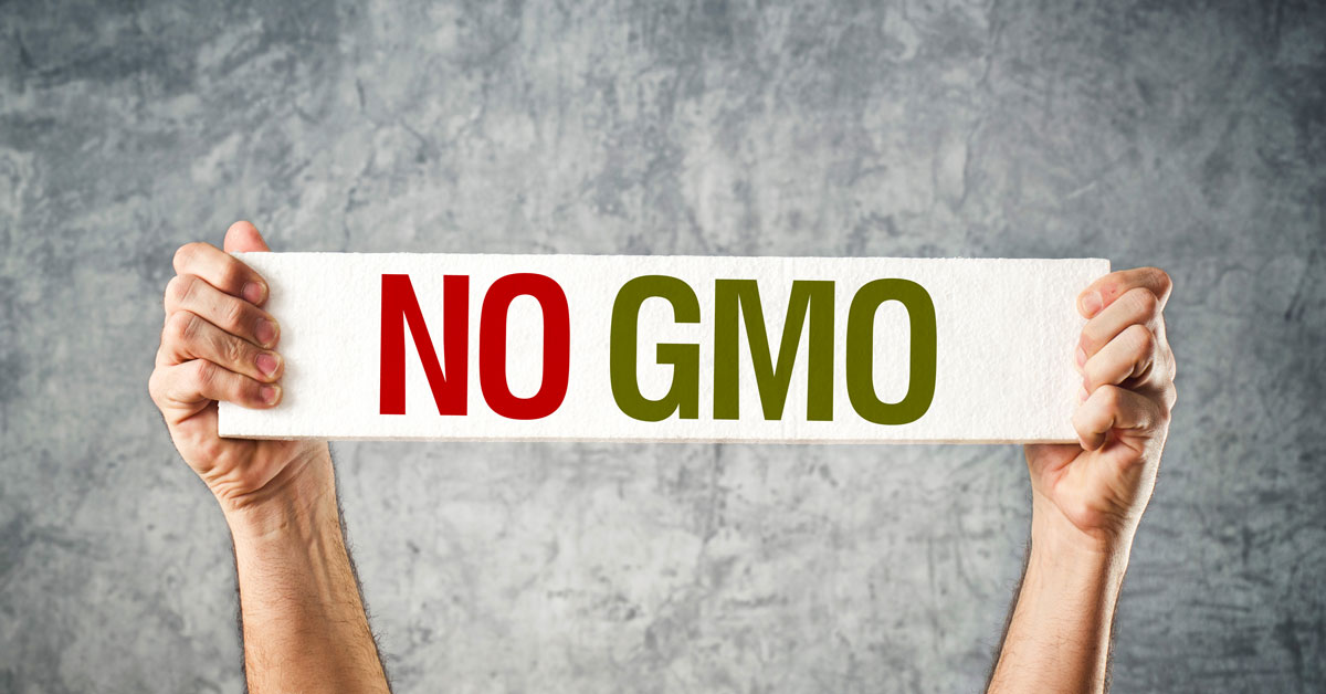No GMO sign