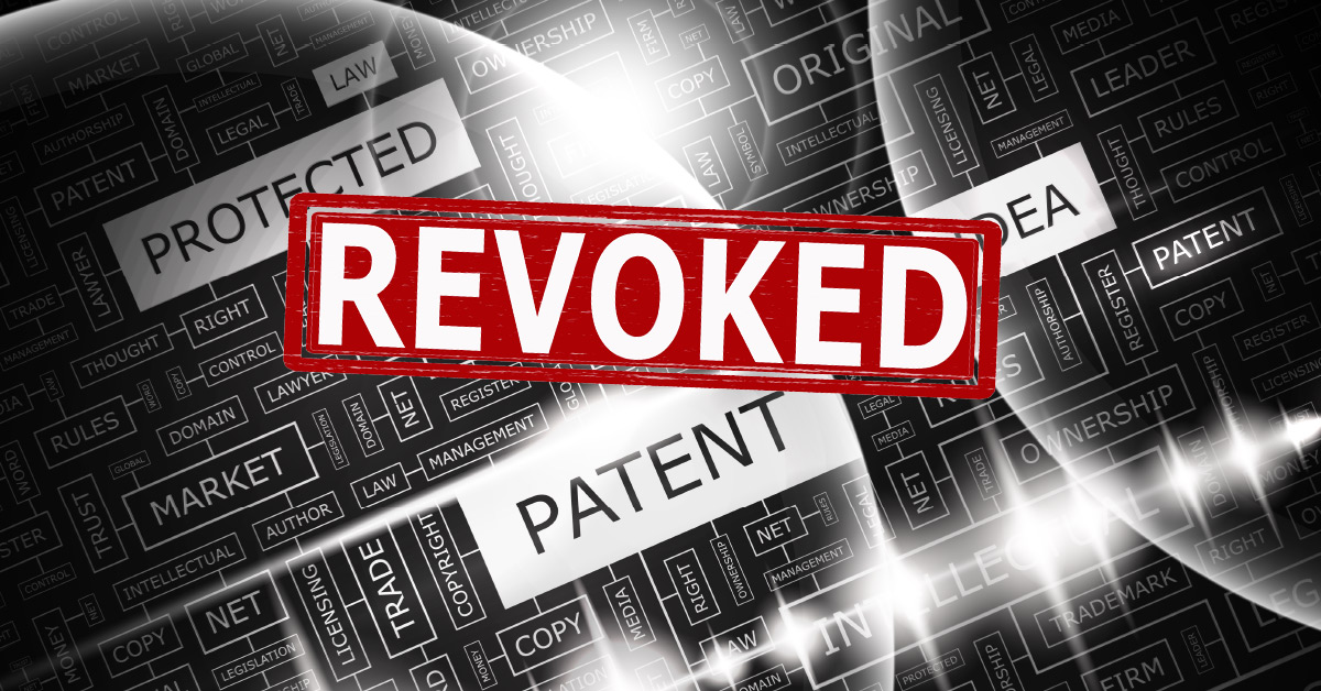 Patent Revoked
