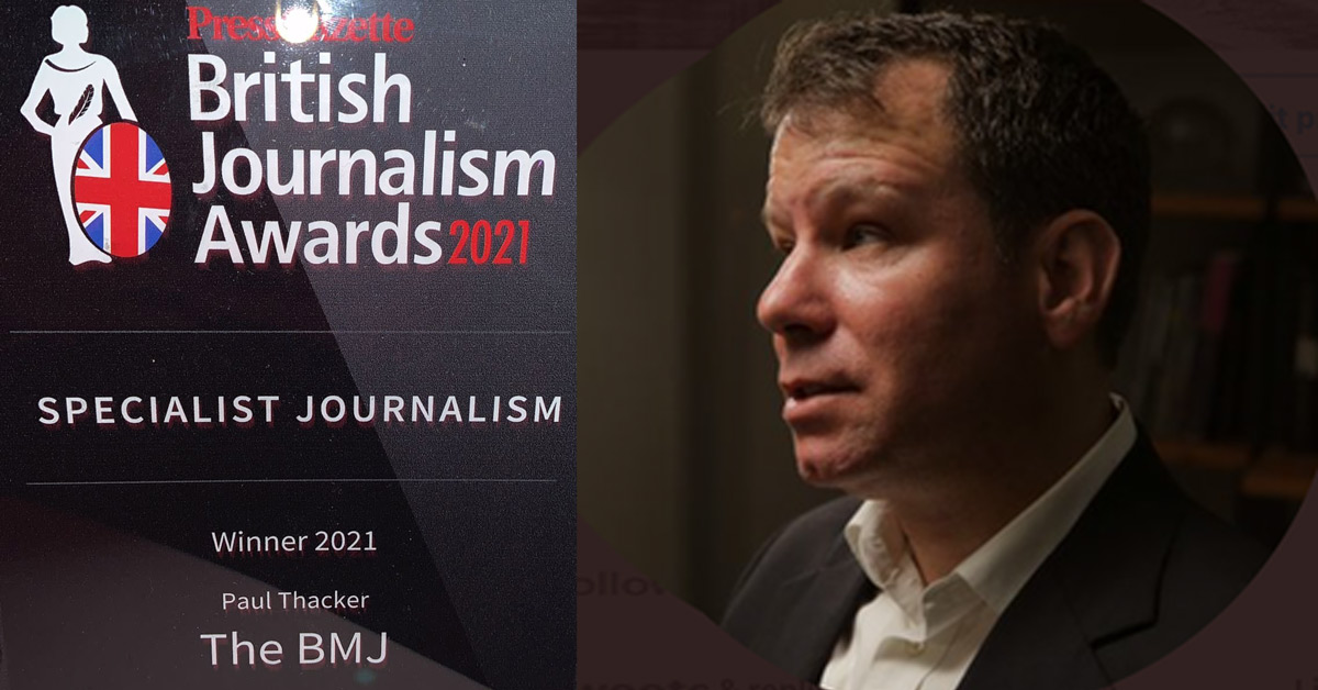 Paul Thacker British Journalism Award
