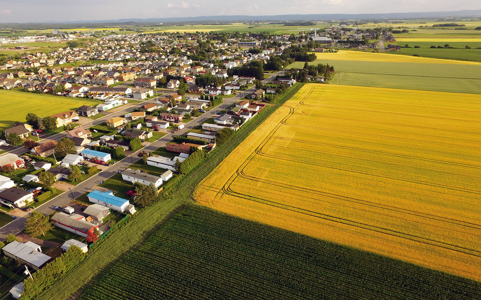 Rural American town