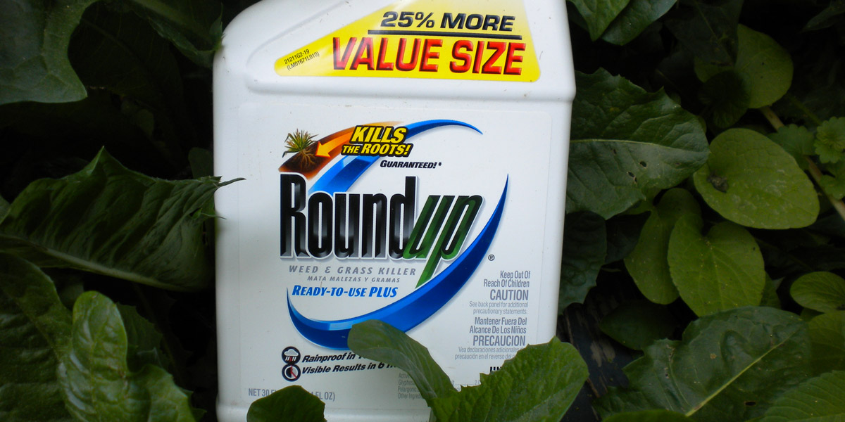 Roundup container