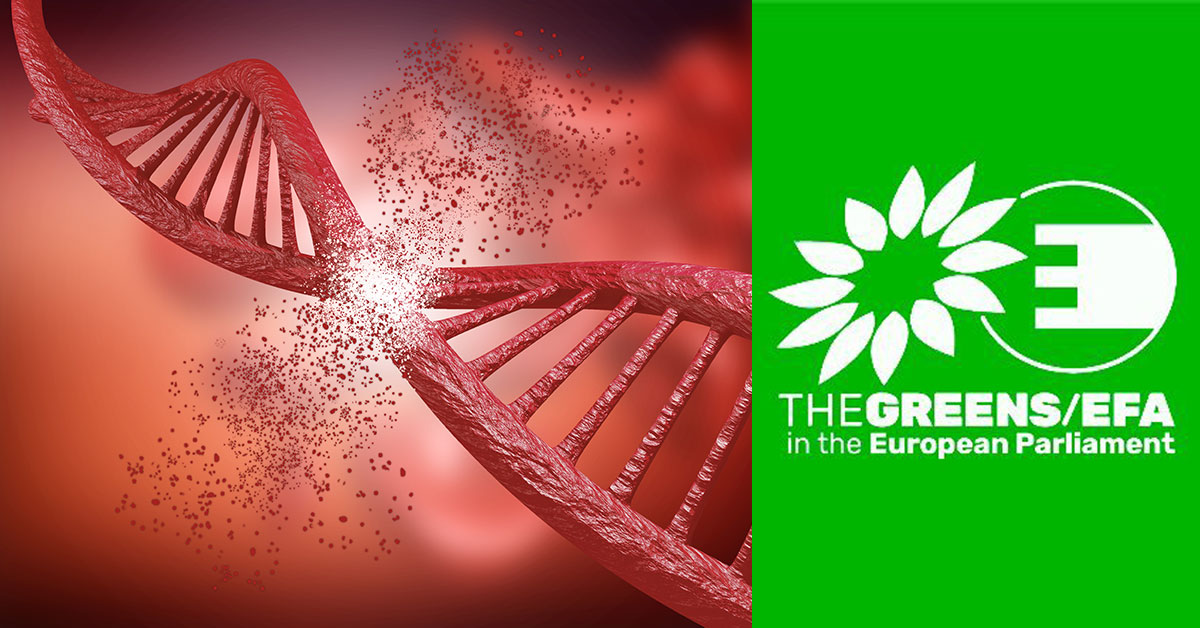 Smashed DNA, Greens and EFA logo
