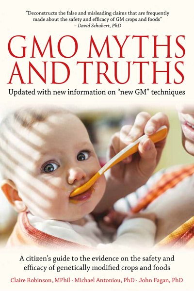 GMO Myths and Truths front cover GMO Myths and Truths front cover